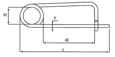 Spring Wire Safety Pins